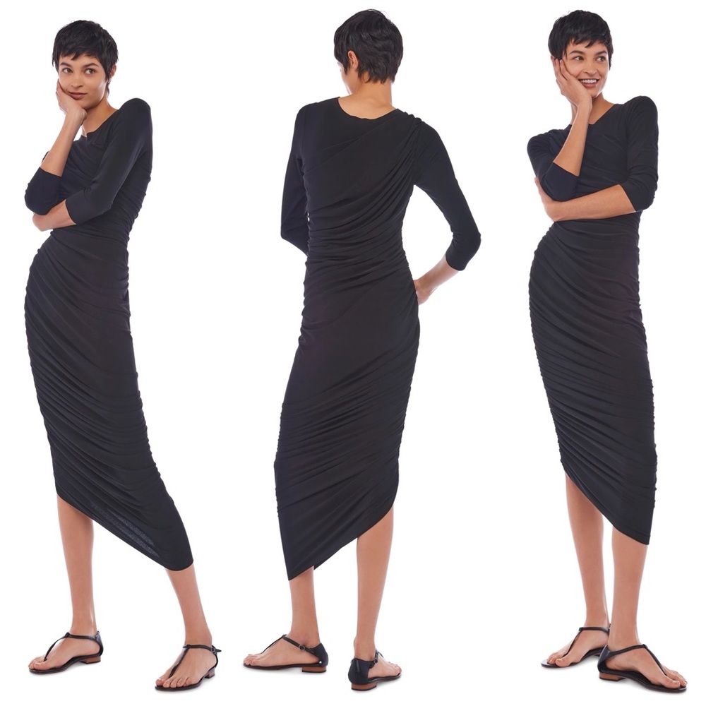 NWT NORMA KAMALI Long Sleeve Diana Gown Sz XL/42 - Picture 1 of 11